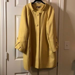 Spring Coat Mustard Yellow